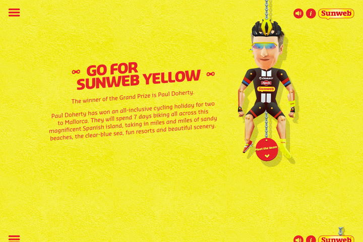 Go For Sunweb Yellow